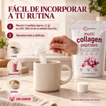 Colágeno Péptidos Toplux 1800 mg — 5 Tipos de Colágeno (90 cápsulas)