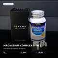 Magnesium Complex 8 en 1, fotografía real y presentación del producto